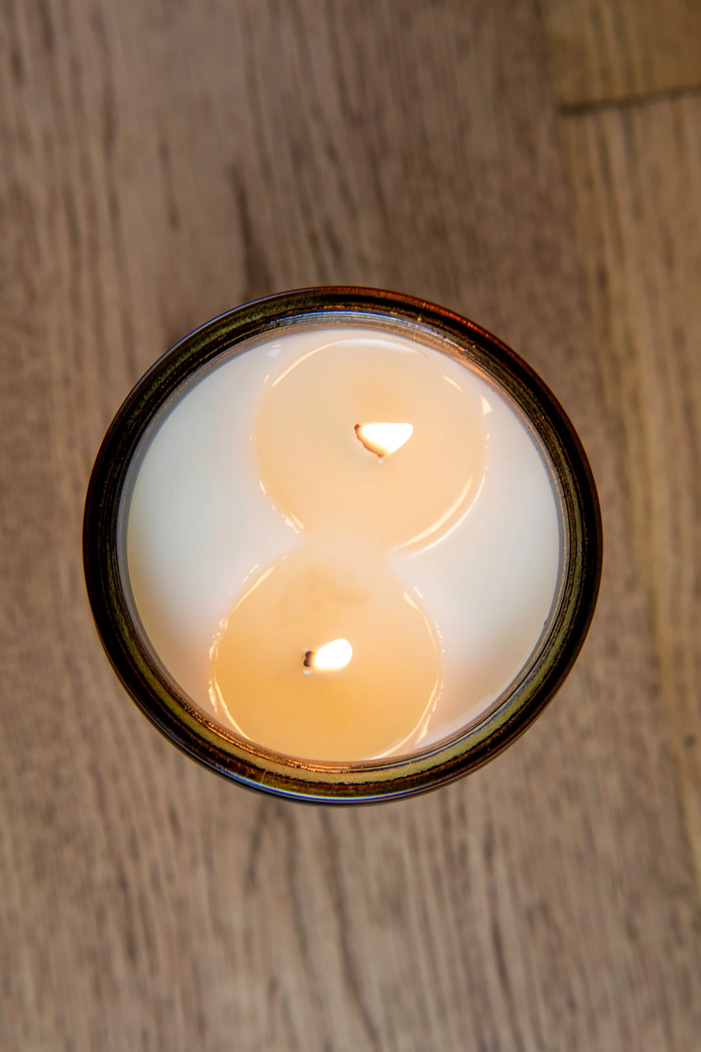 1857 Twin Flame Soy Candle - Image 4