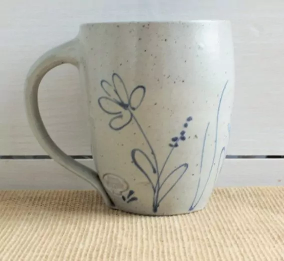 Wildflower Café Mug ROWE POTTERY - Image 5