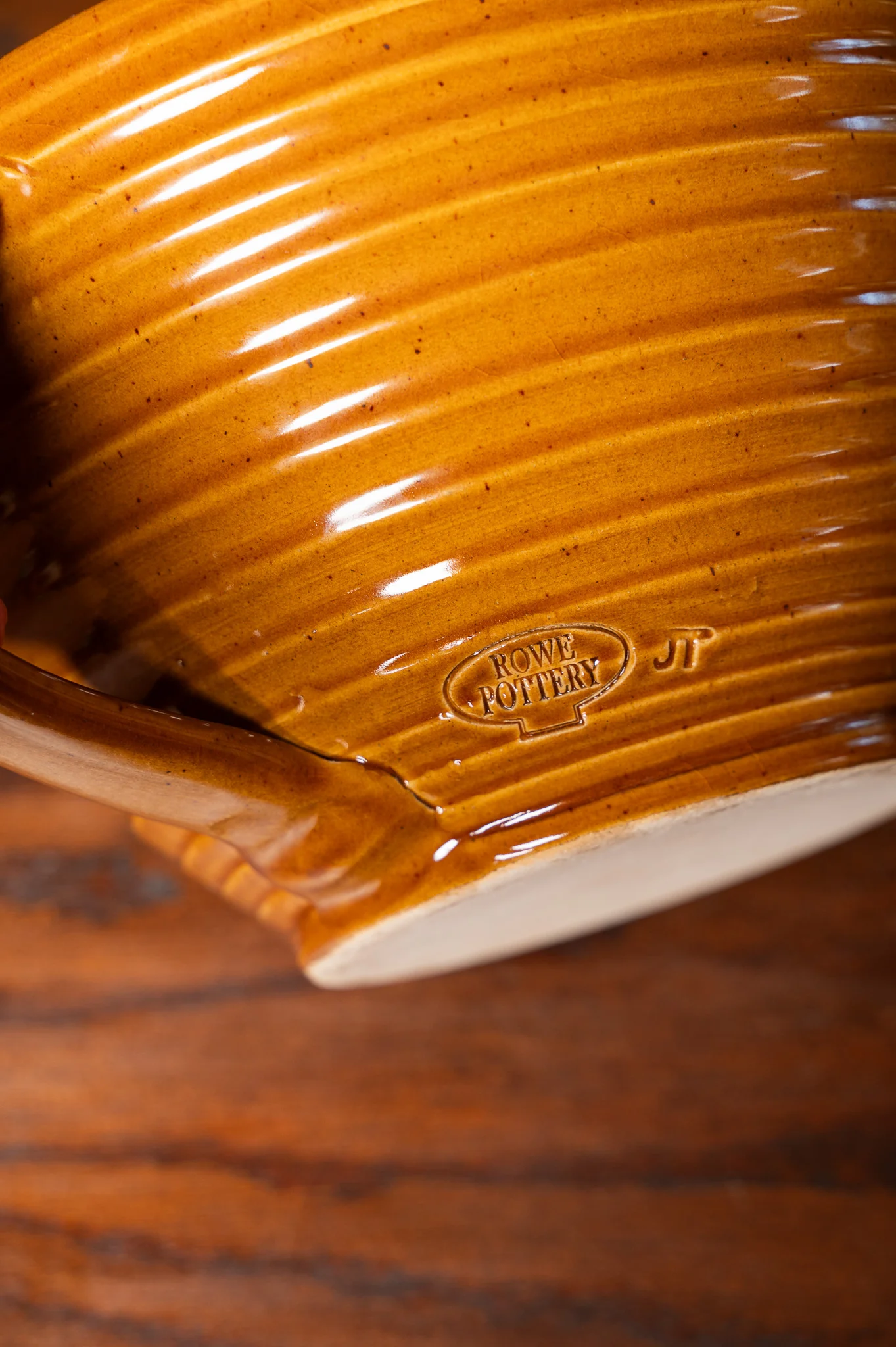 Cinnamon Glaze Ridges Batter Bowl - Image 6
