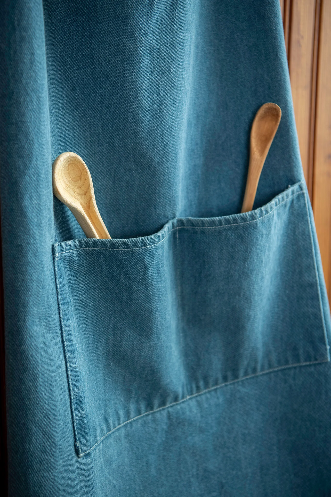 Modern Prairie Embroidered Chef's Apron - Image 3