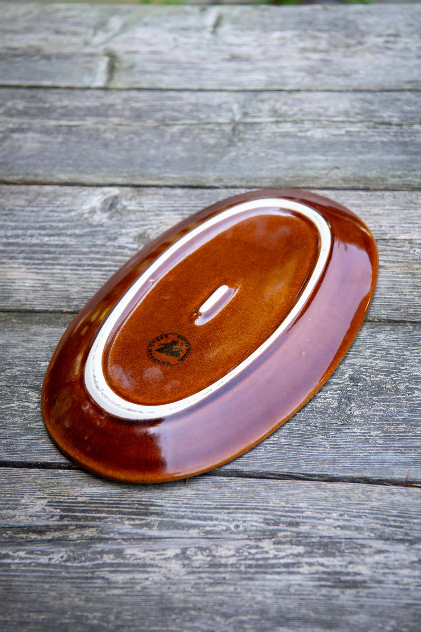 Copper Clay Oval Platter - Image 5