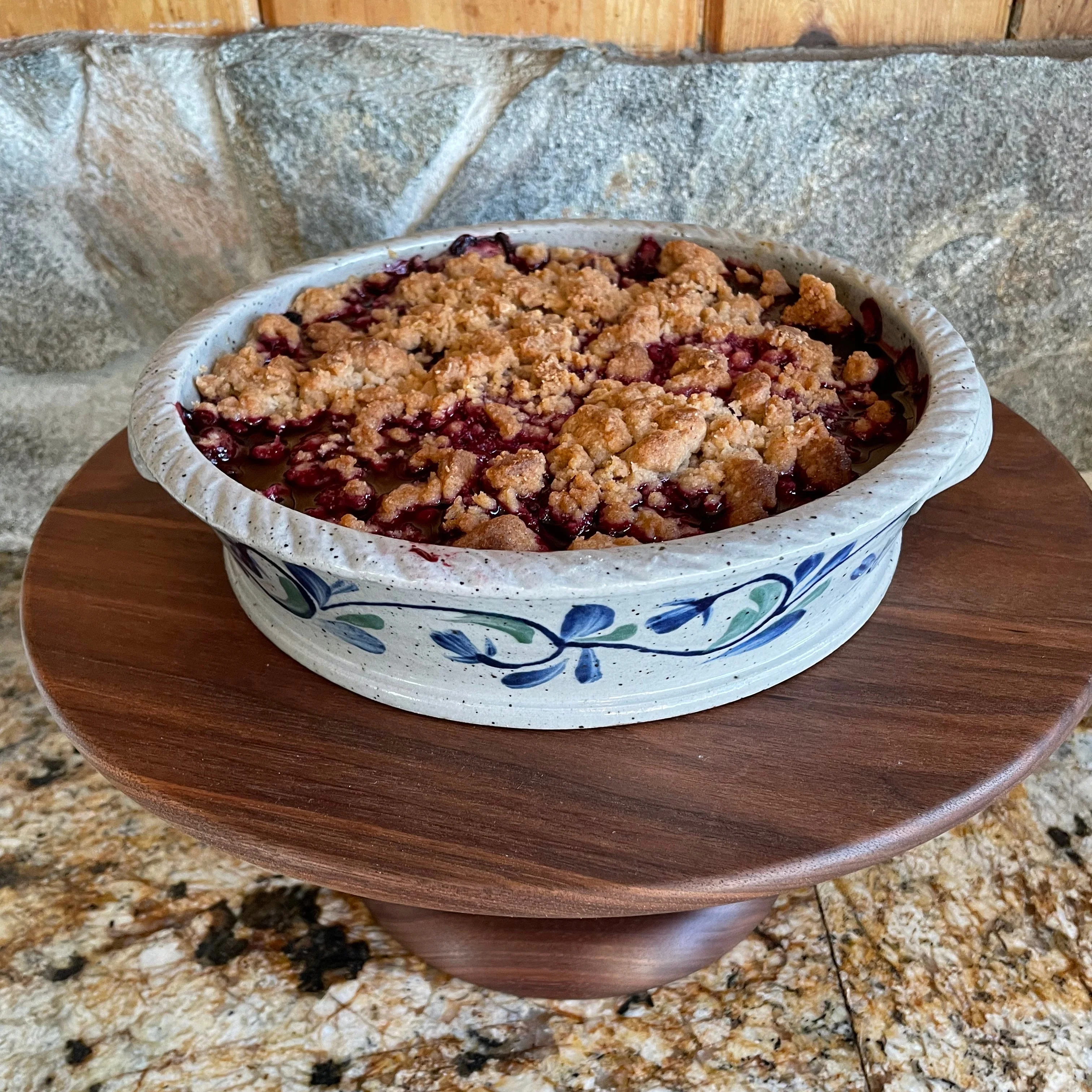 Prairie Floral Quiche Dish - Image 9