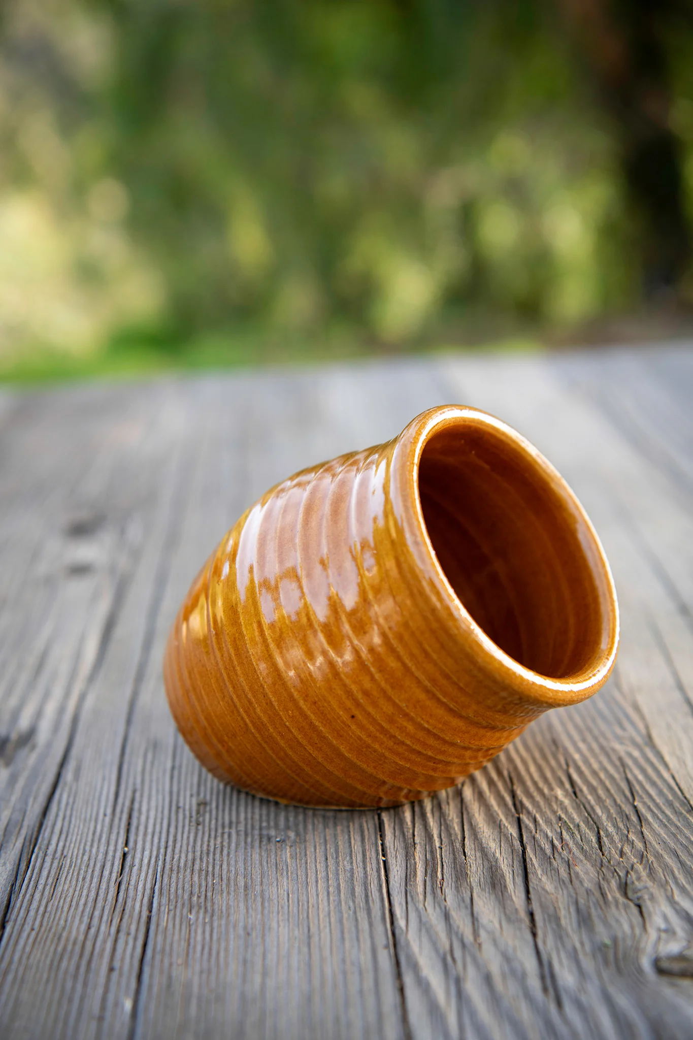 Cinnamon Glaze Salt Cellar - Image 4