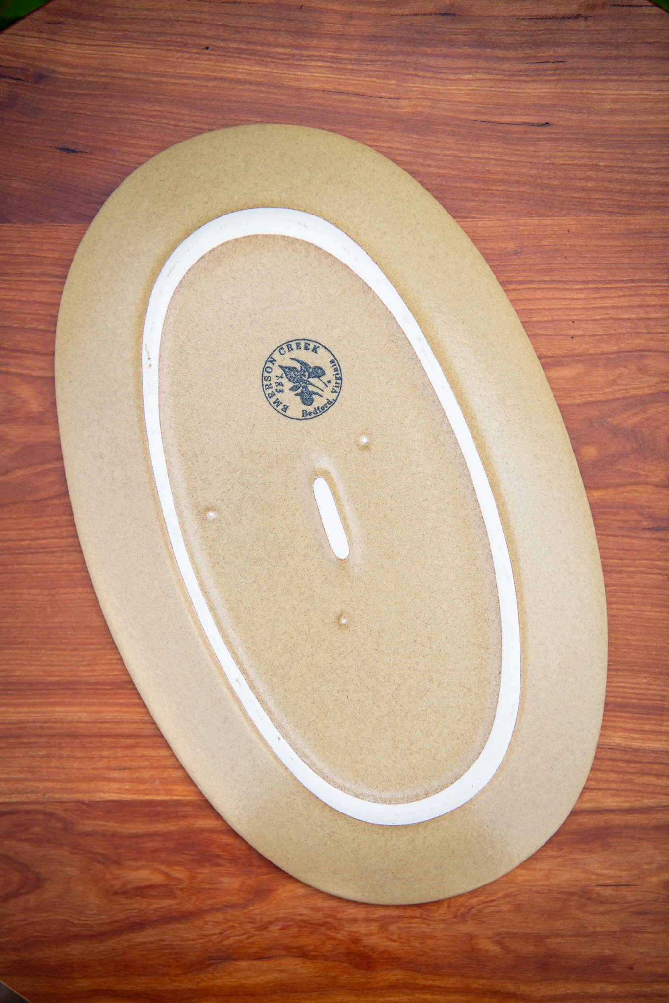 Dogwood Flower Oval Platter - Image 4