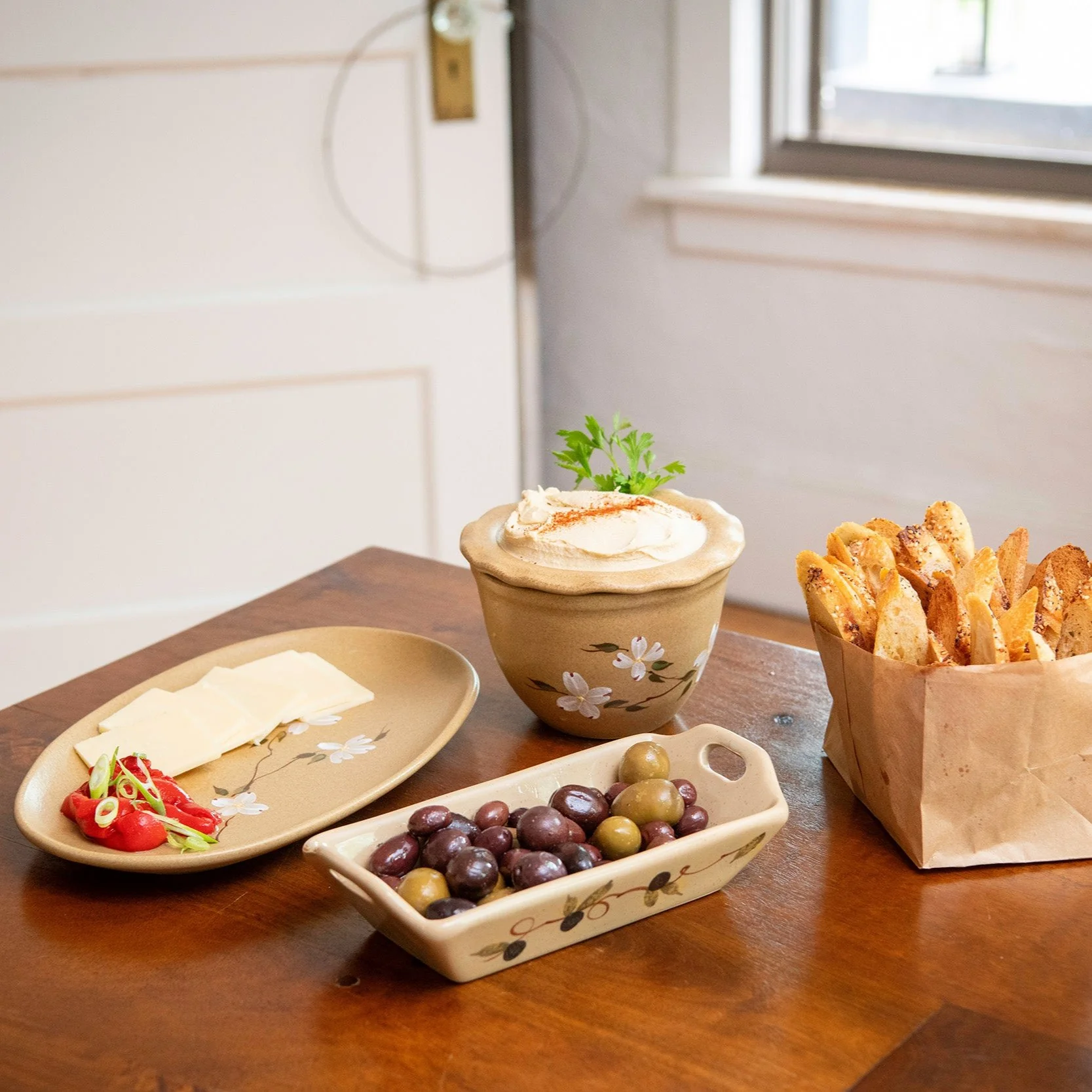 Dogwood Flower Oval Platter - Image 5