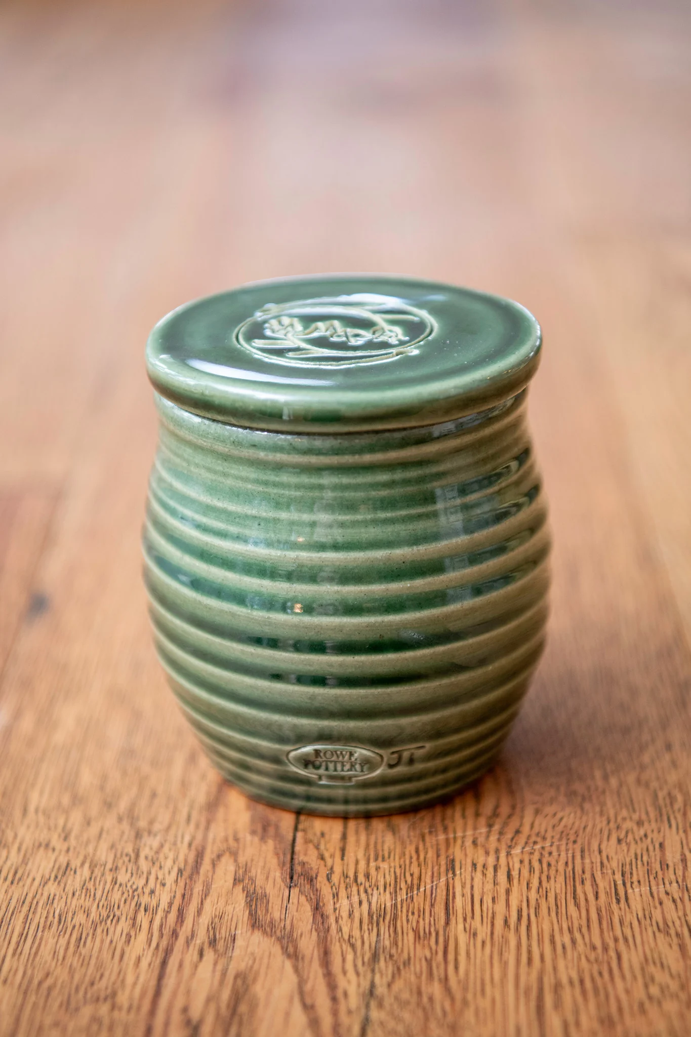 Emerald Fields Butter Crock - Image 3