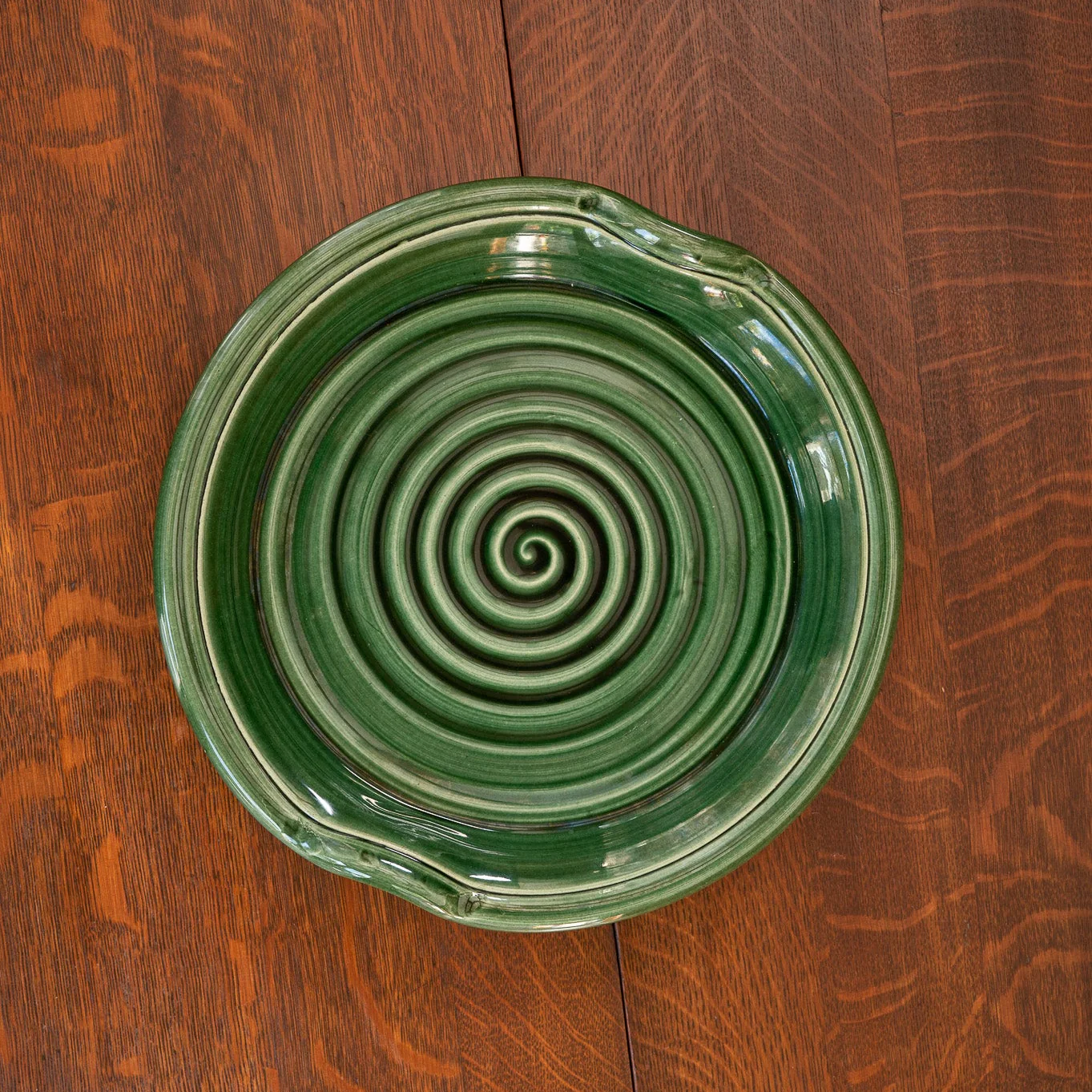 Emerald Fields Ceramic Handled Serving Platter - Image 3