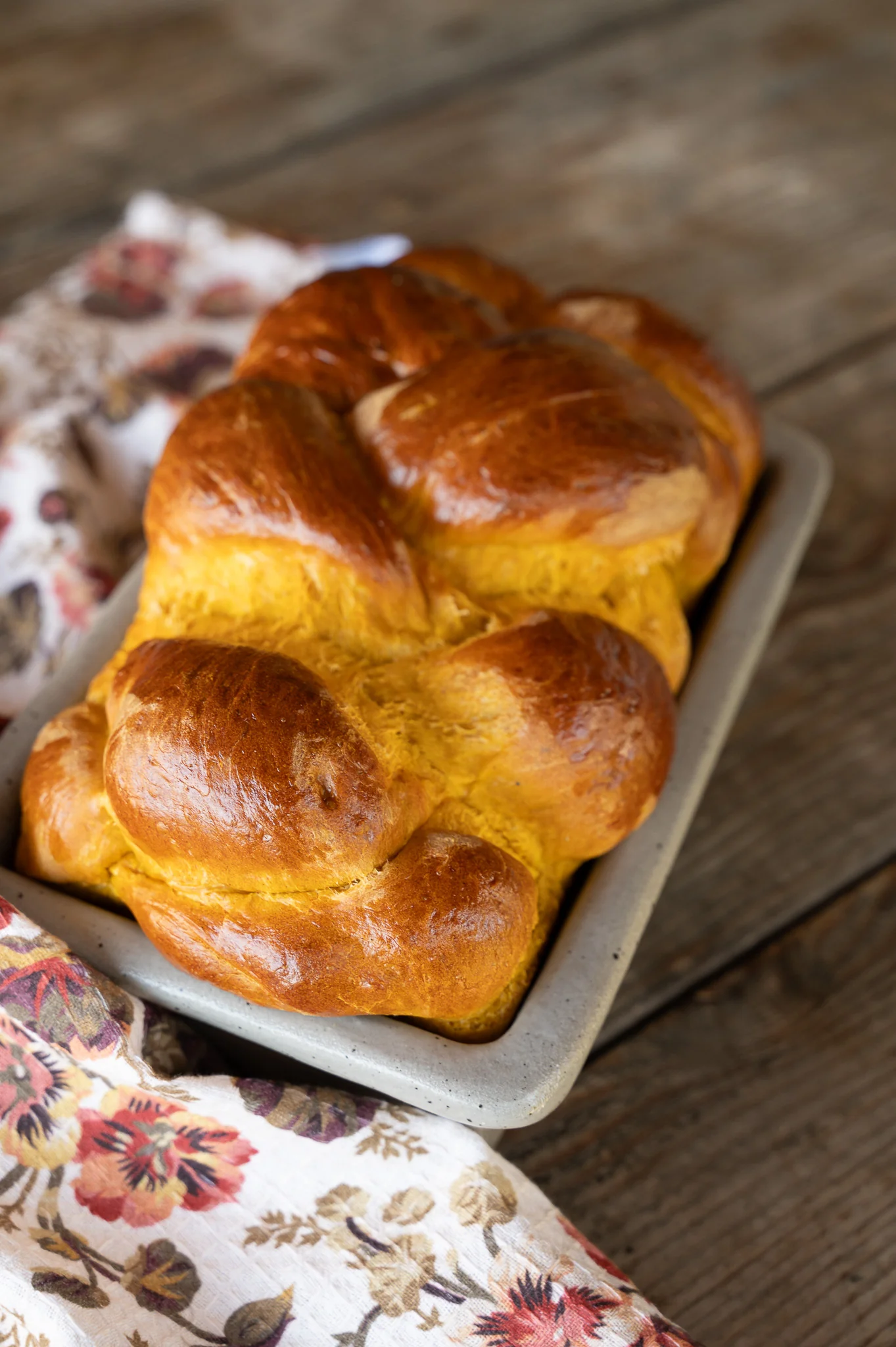 Farm Floral Ceramic Loaf Pan - Image 3