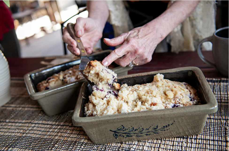 Farm Floral Ceramic Loaf Pan - Image 8