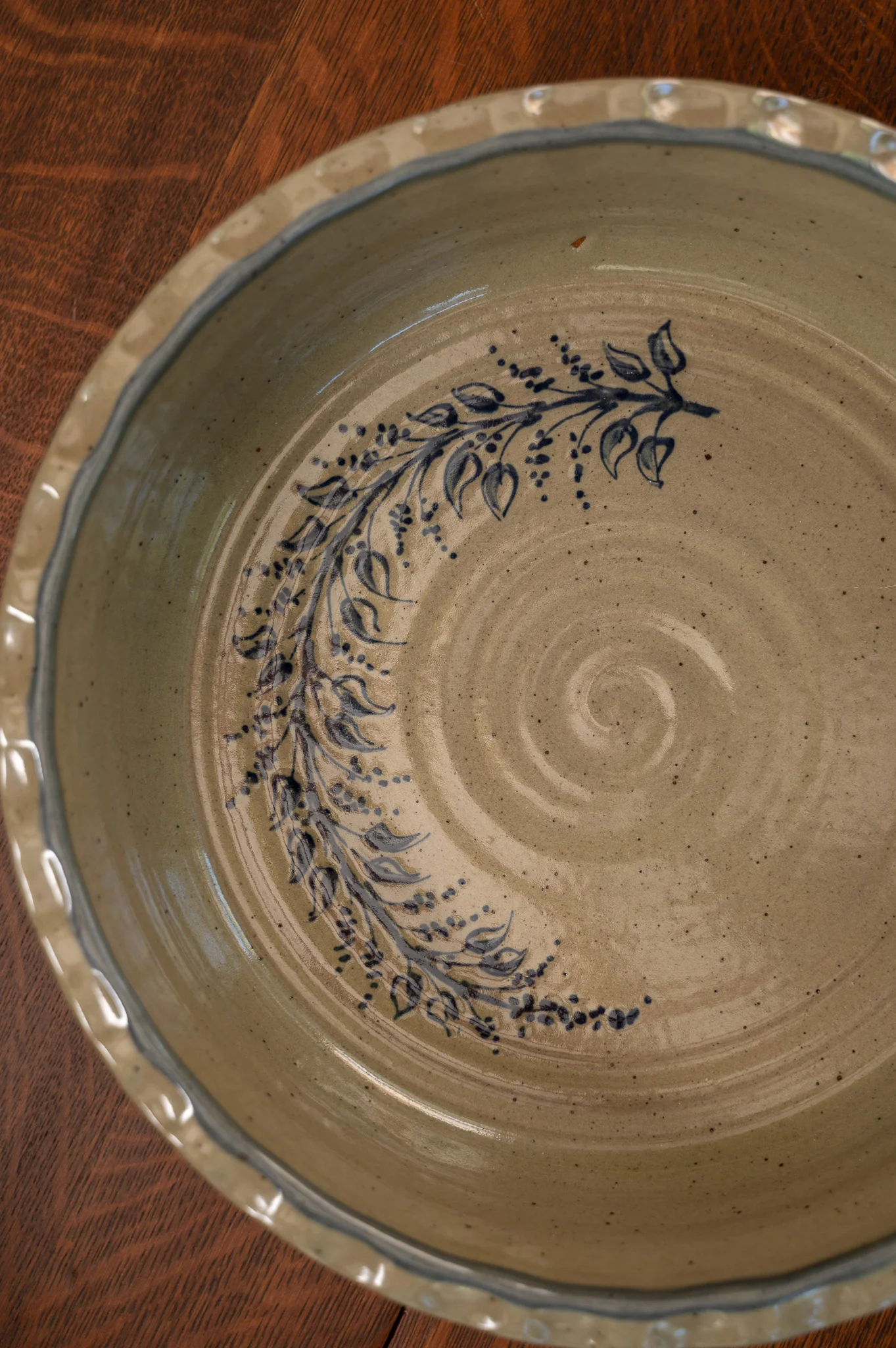 Farm Floral Deep Dish Round Baker - Image 4