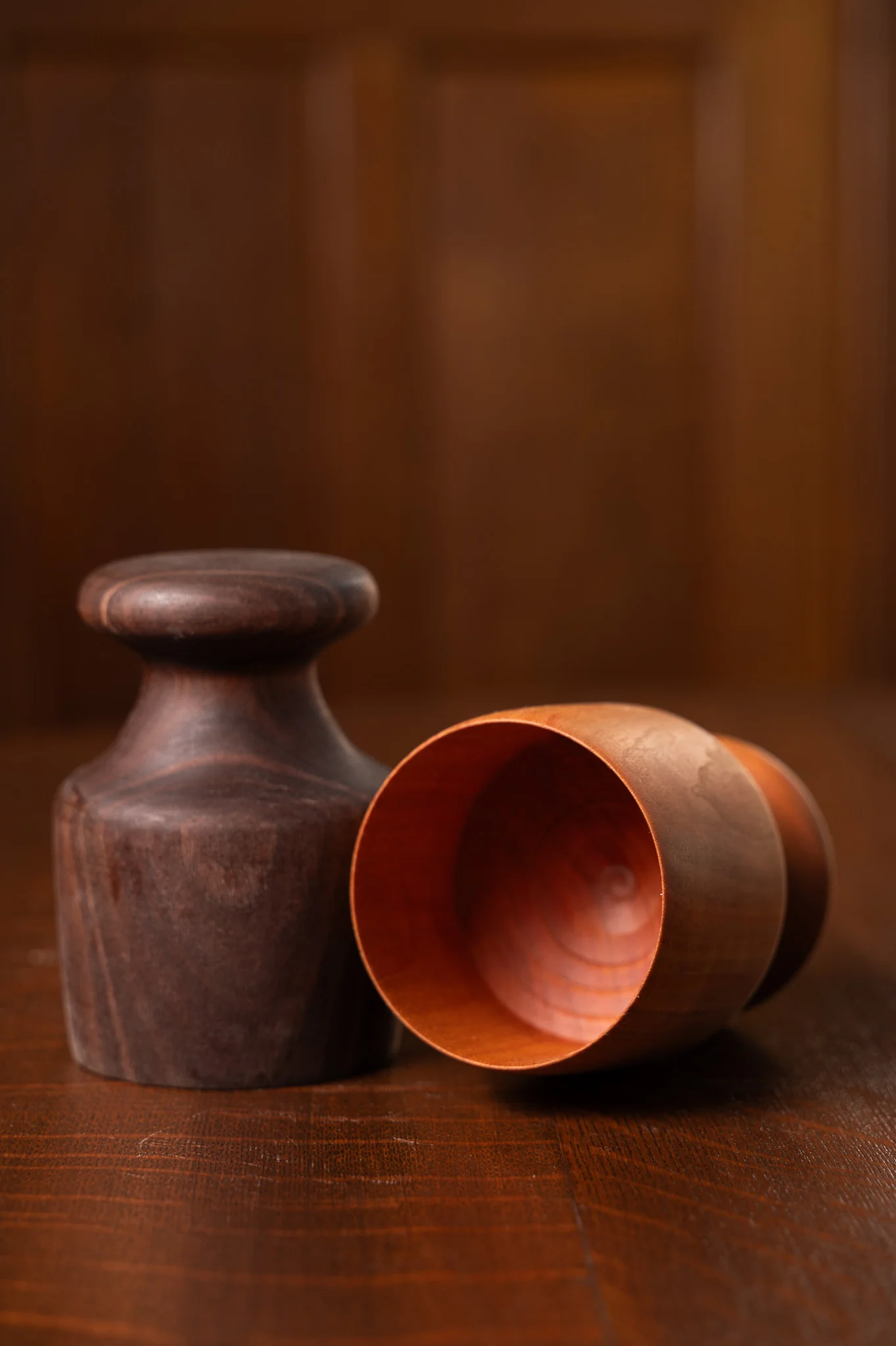 Fat Cat Biscuit Cutter in Cherrywood - Image 3