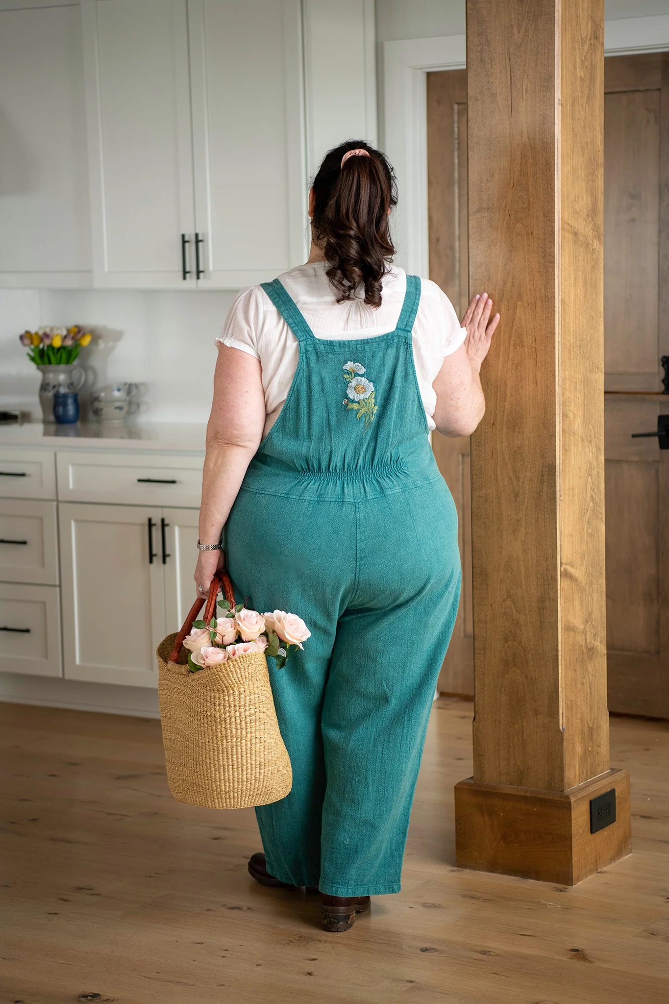 Hannah Jumpsuit in Teal - Image 13