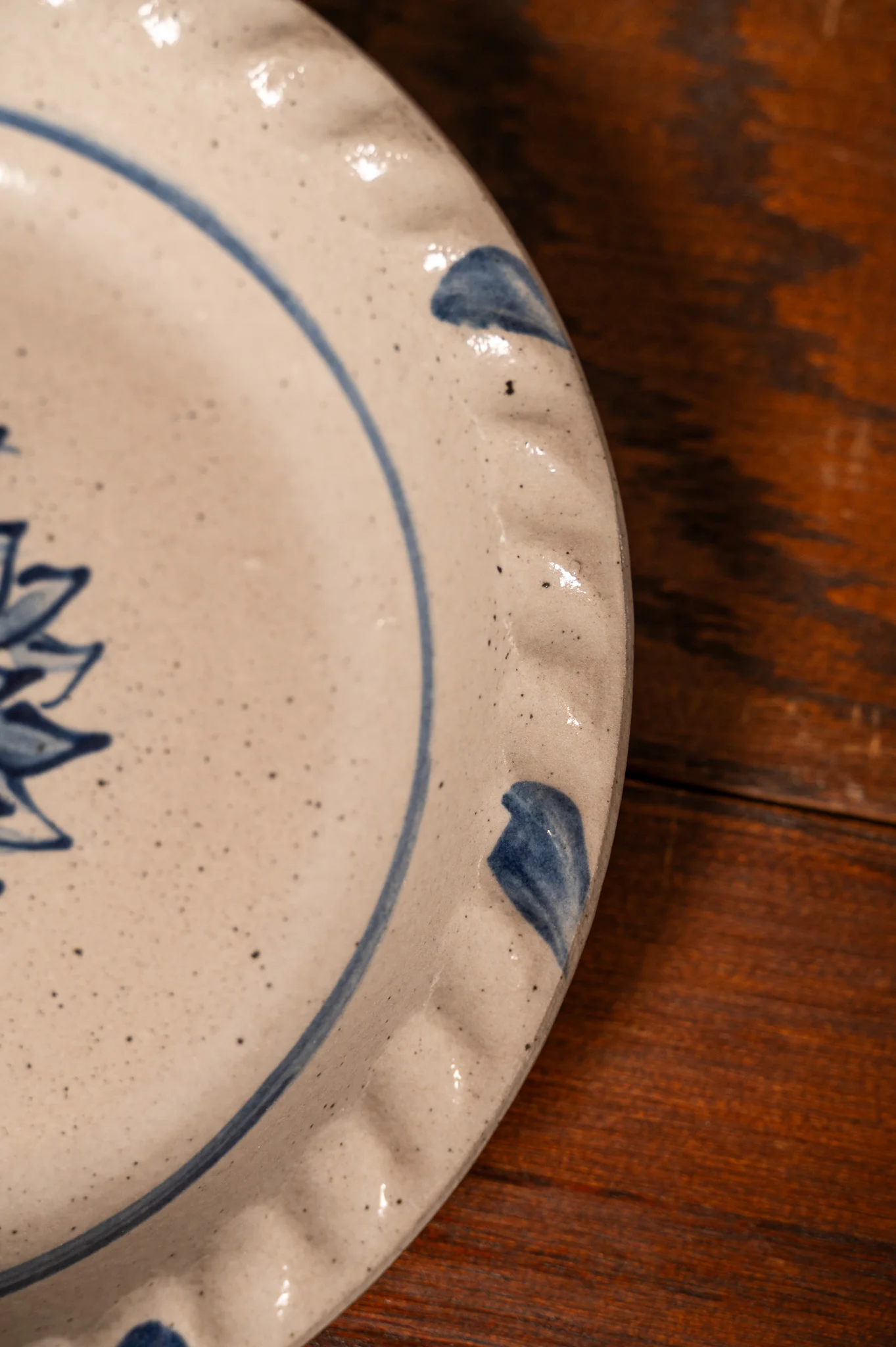 Here Comes the Sunflower Ceramic Pie Plate - Image 4