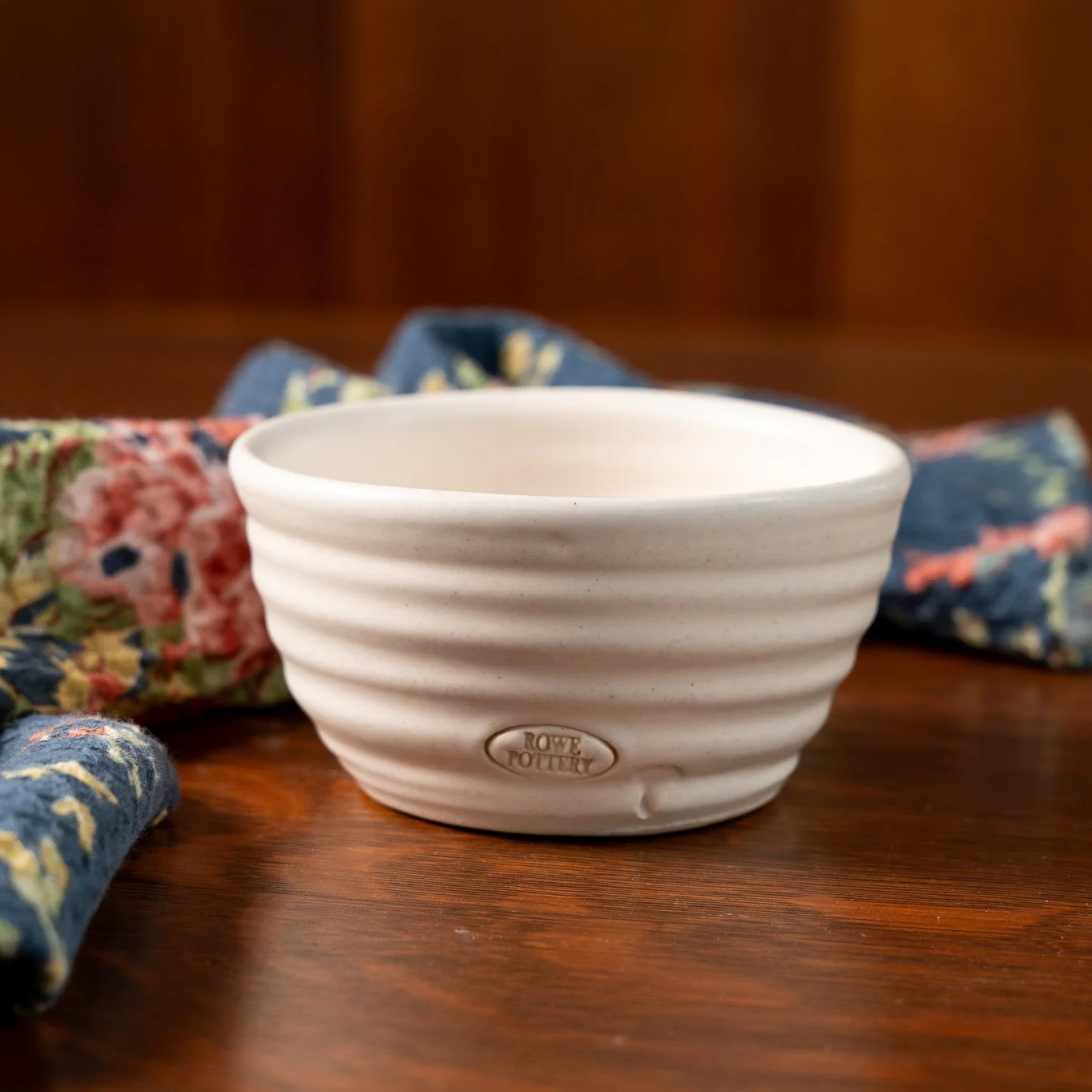 Let's Dip Again Small Ridges Bowl in Prairie Linen - Image 4