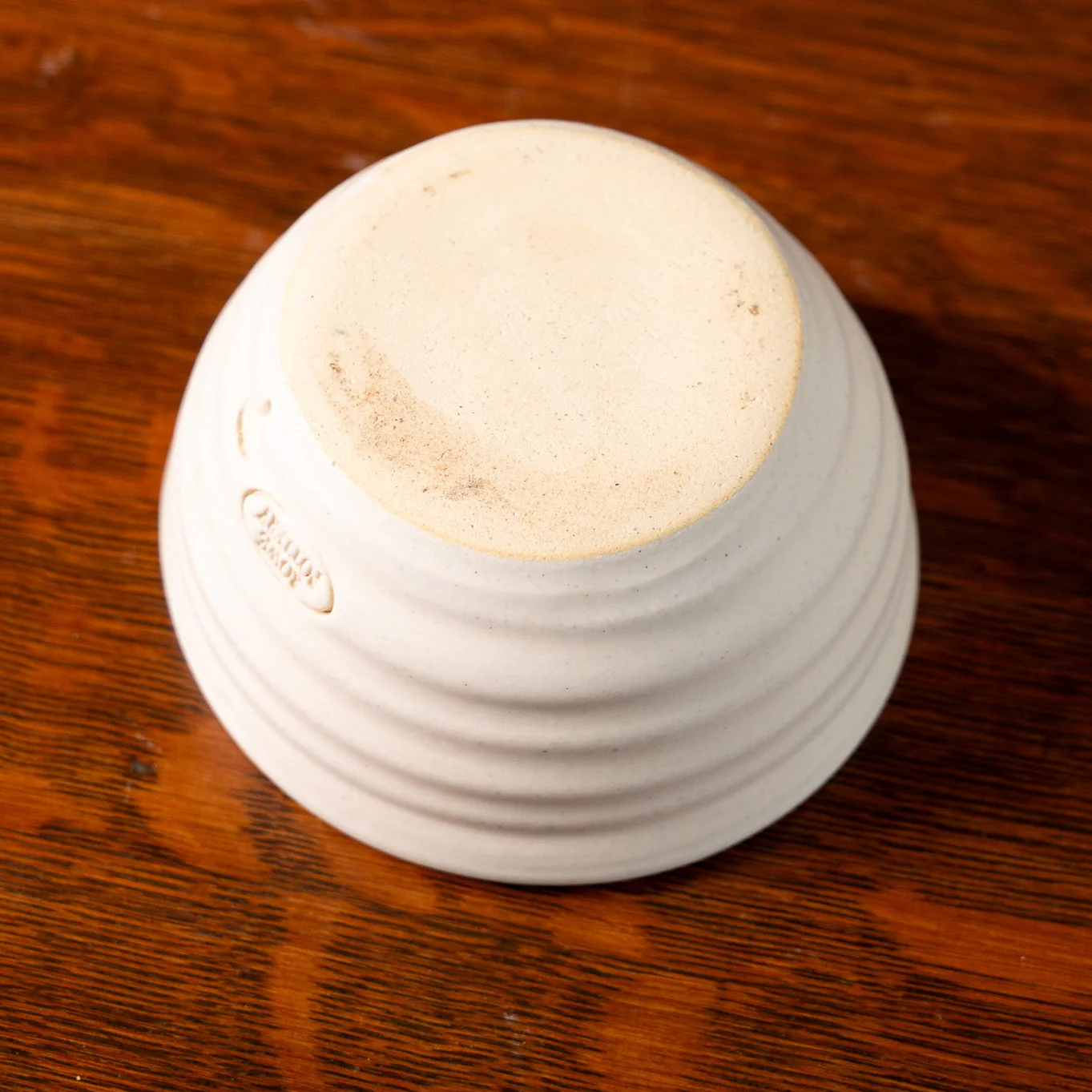 Let's Dip Again Small Ridges Bowl in Prairie Linen - Image 5