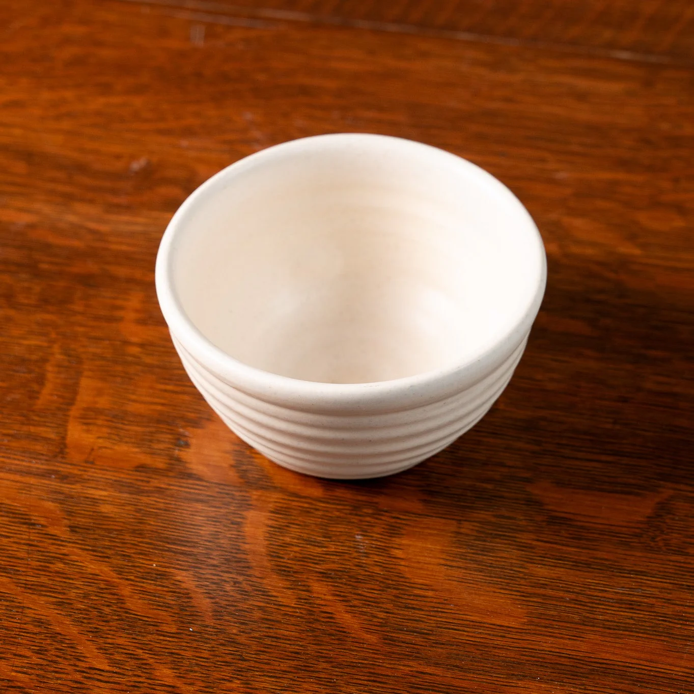 Let's Dip Again Small Ridges Bowl in Prairie Linen - Image 6