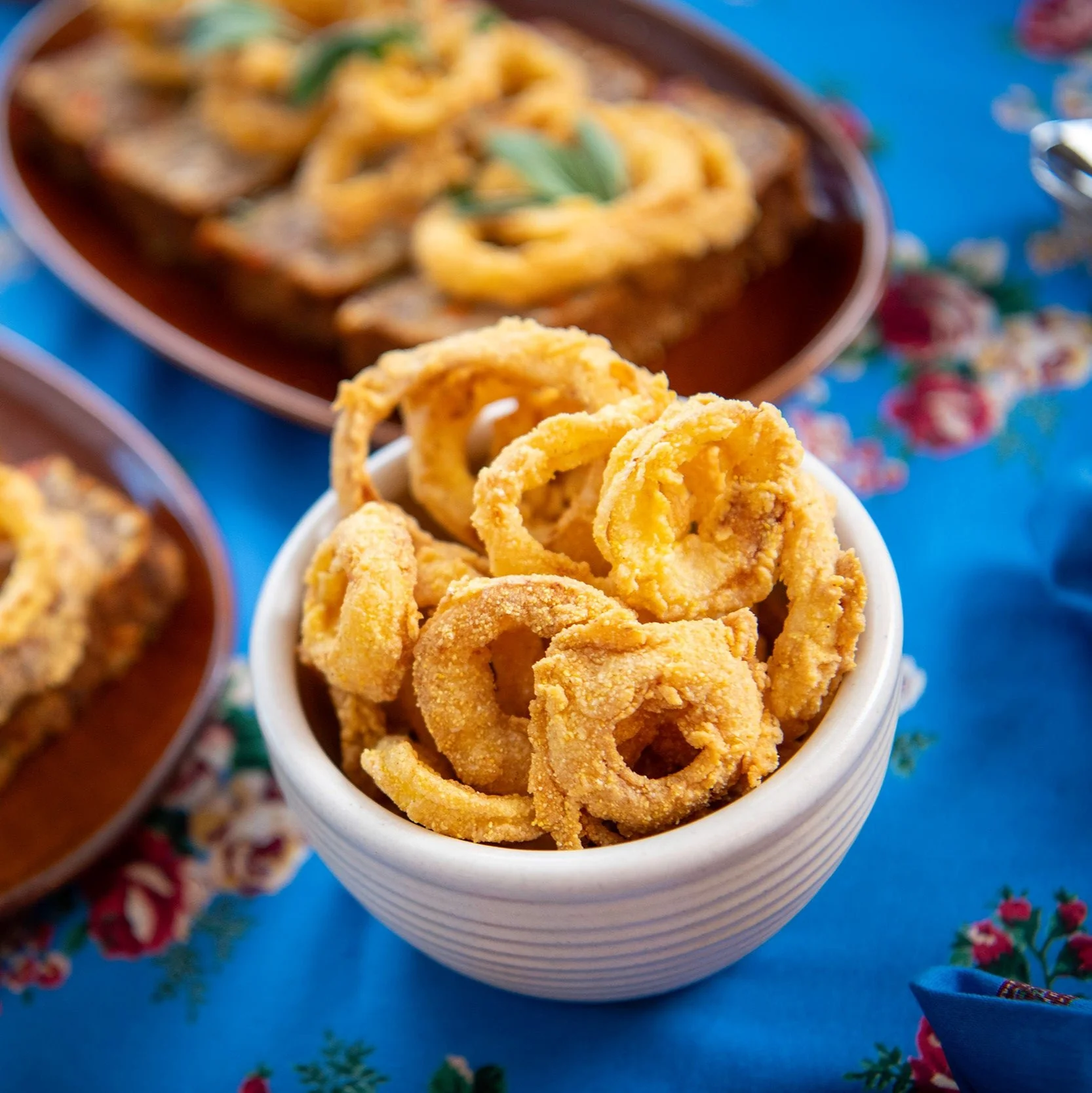 Let's Dip Again Small Ridges Bowl in Prairie Linen - Image 8