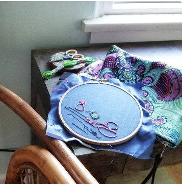 Let's Get Stitchy Embroidery Kit - Image 4