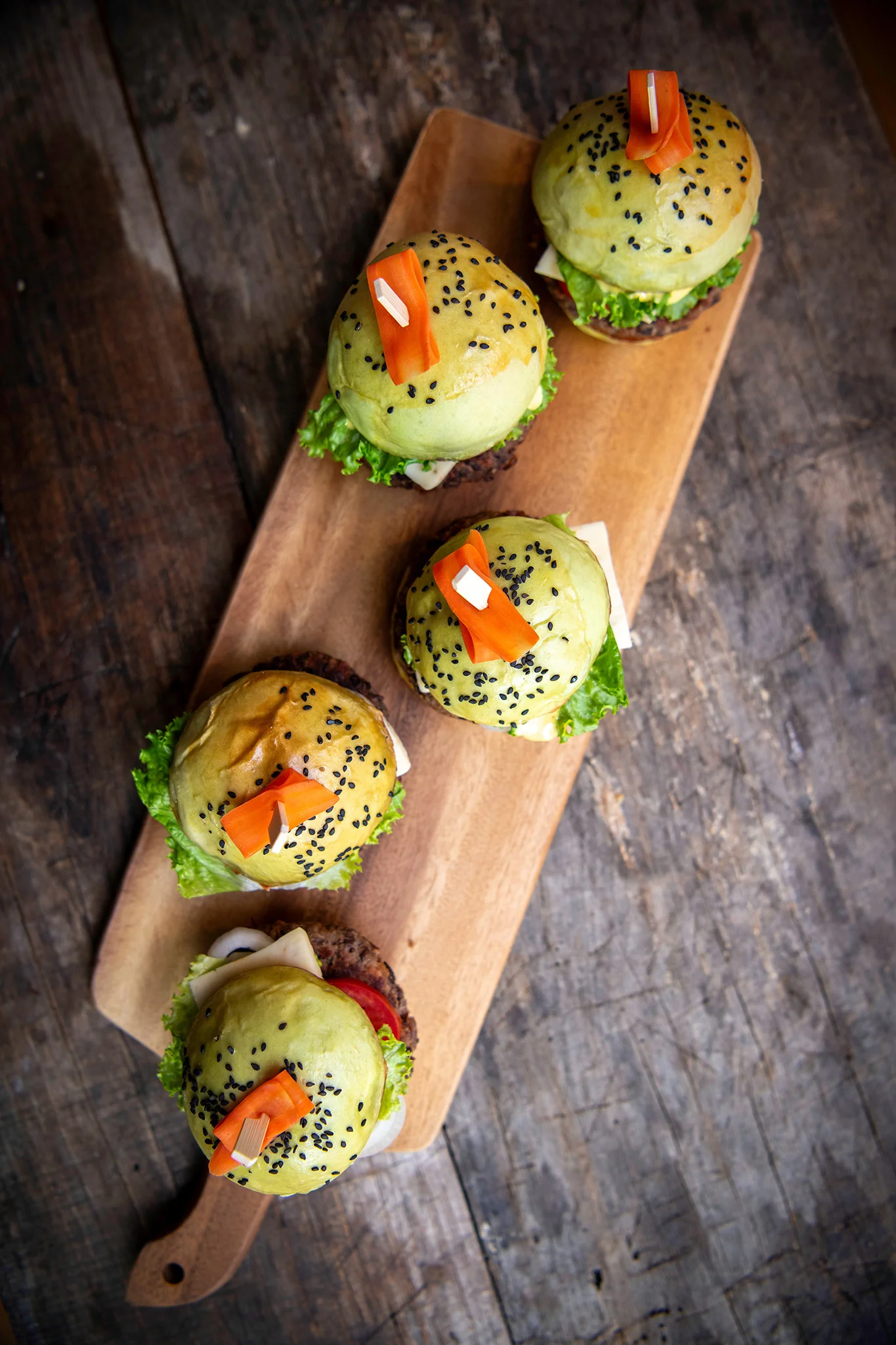 Let's Entertain Long Acacia Wood Charcuterie Board — 23" x 7" - Image 3