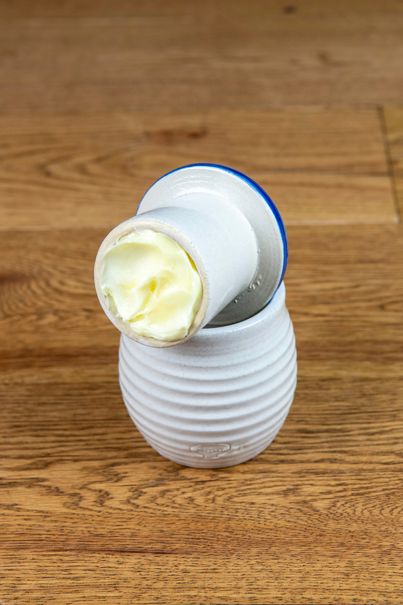 MP Ironstone Glaze Butter Crock - Image 3