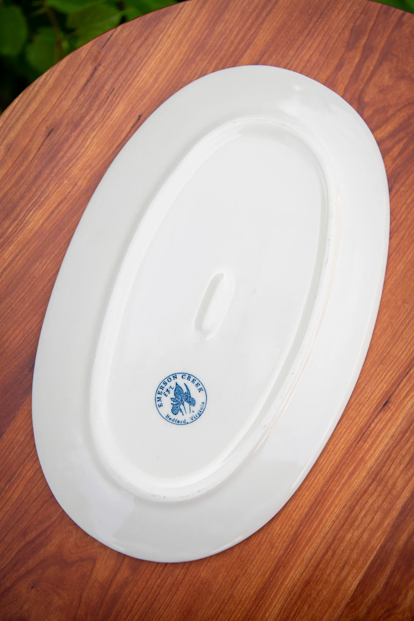 Oval Serving Platter in Spring Peaks - Image 3