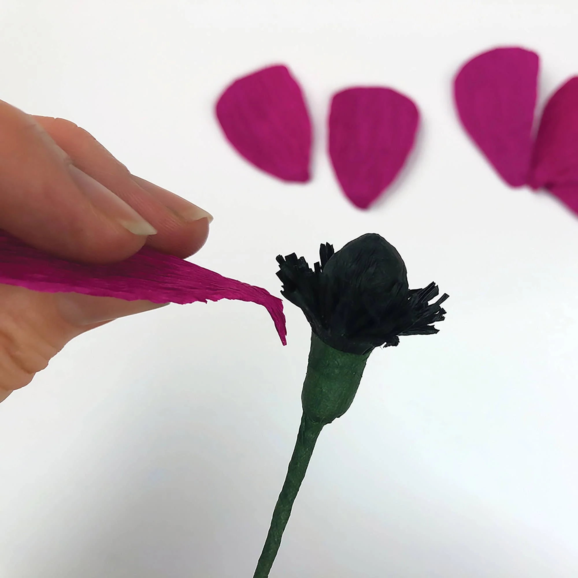 Paper Flower Kit in Anemone — Beginner Friendly - Image 5