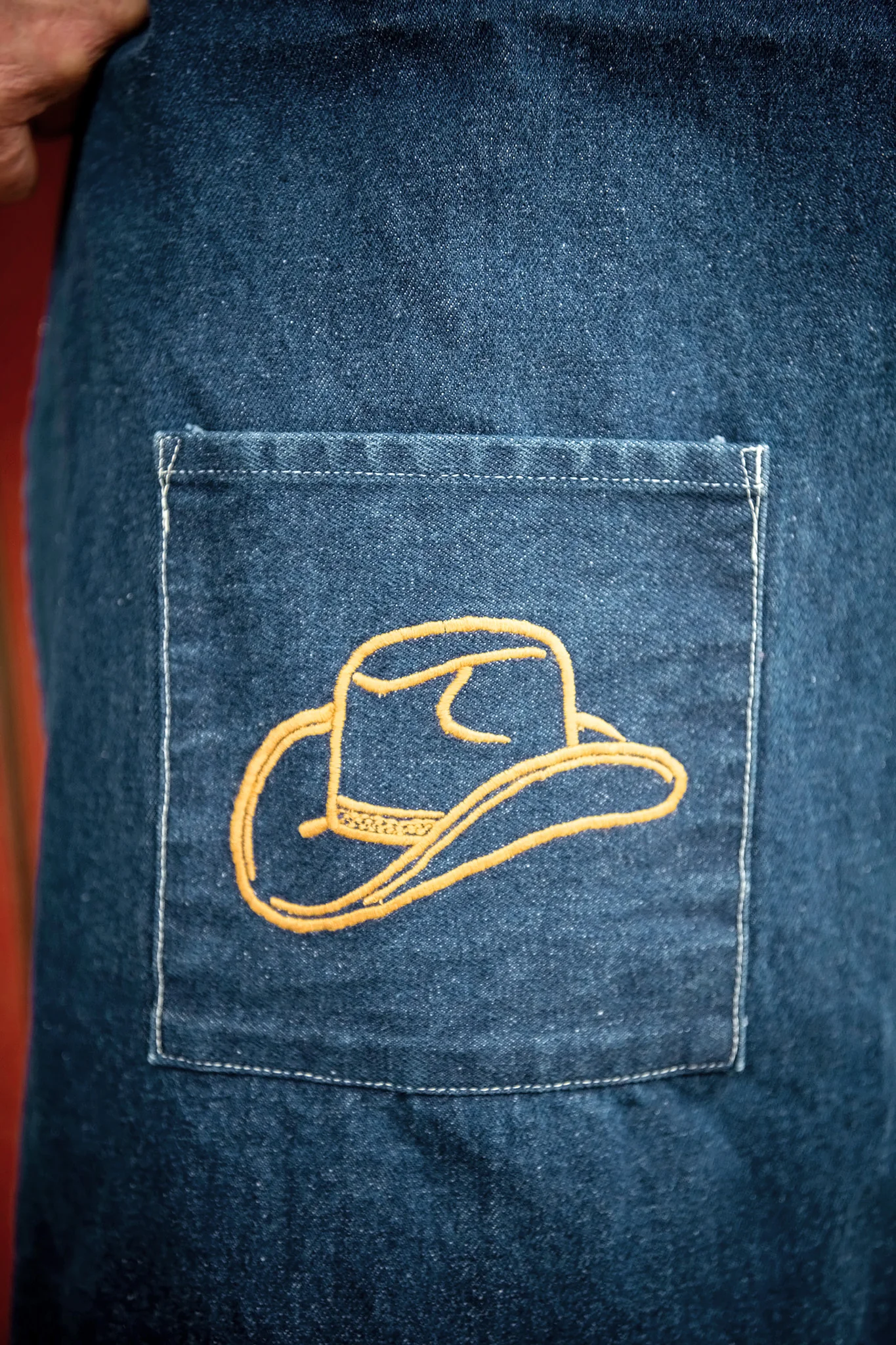 Limited-Edition Pa's Heavyweight Denim Apron - Image 3