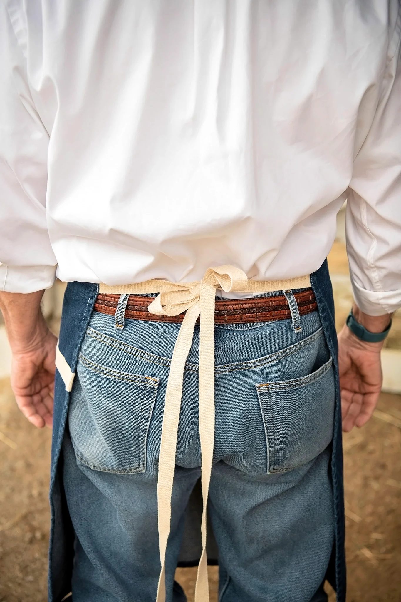 Limited-Edition Pa's Heavyweight Denim Apron - Image 7