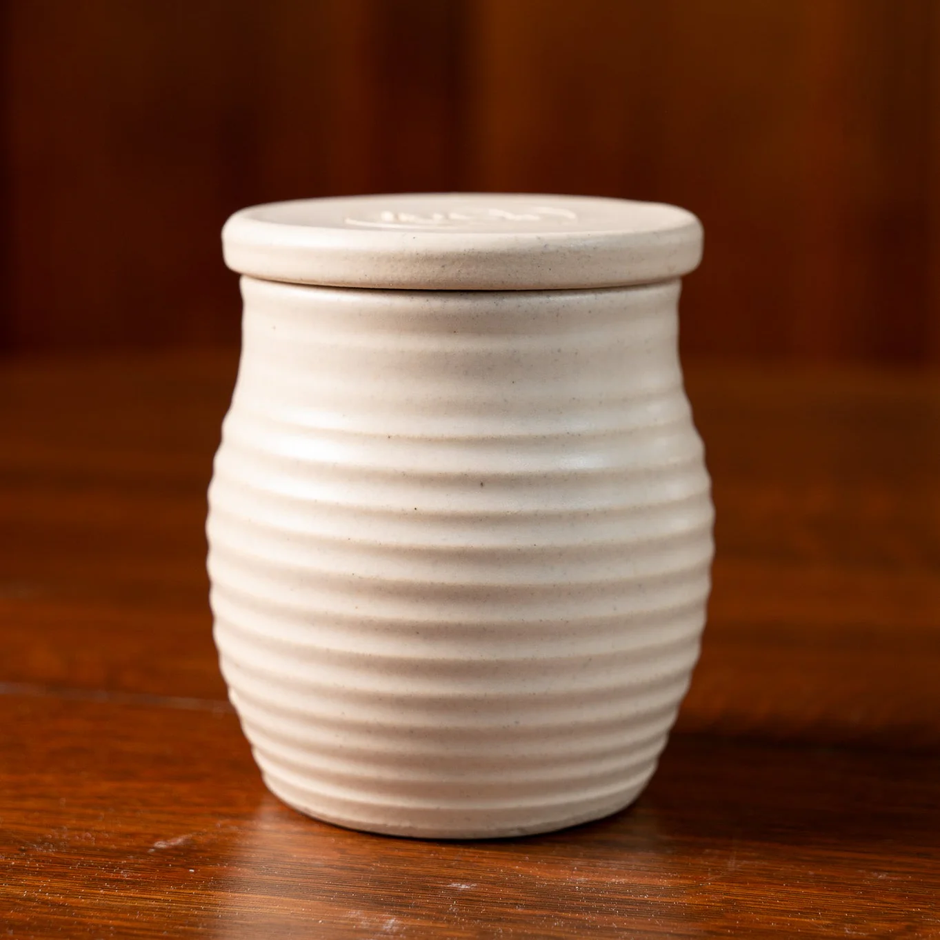 Prairie Linen Butter Crock - Image 6