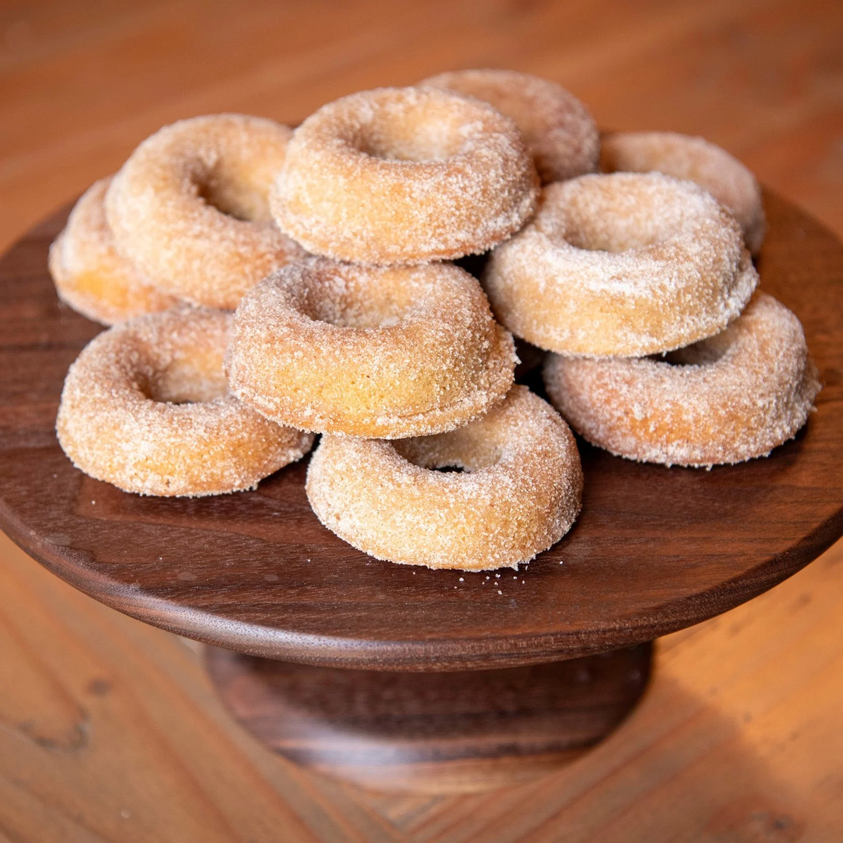Showstopper Cake Stand in Walnut - Image 3