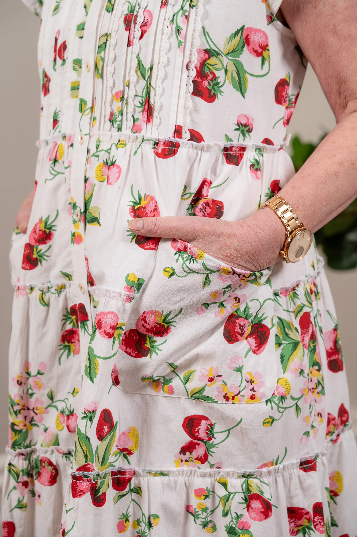 The Strawberry Prairie Dress - Image 6