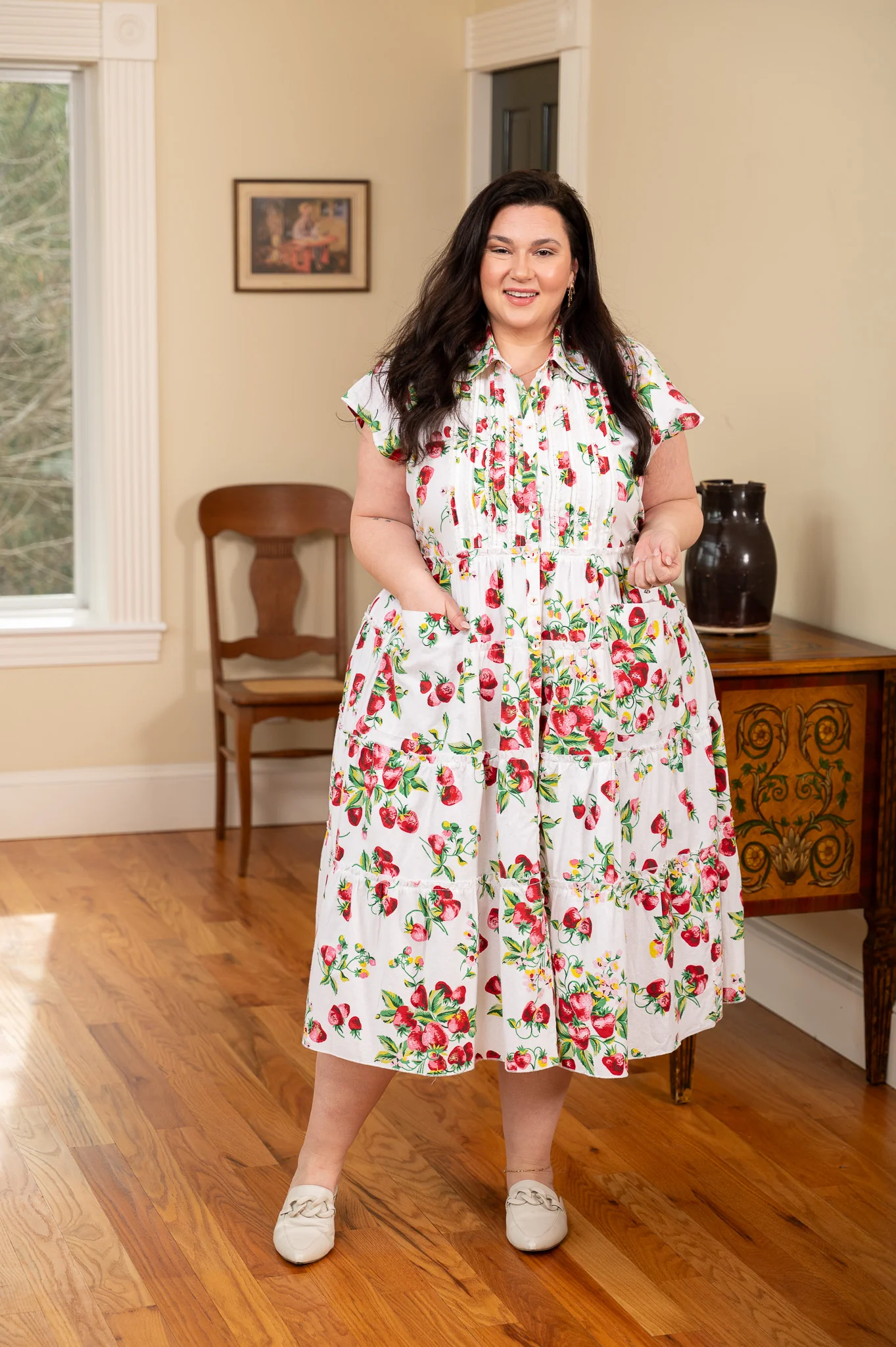 The Strawberry Prairie Dress - Image 9