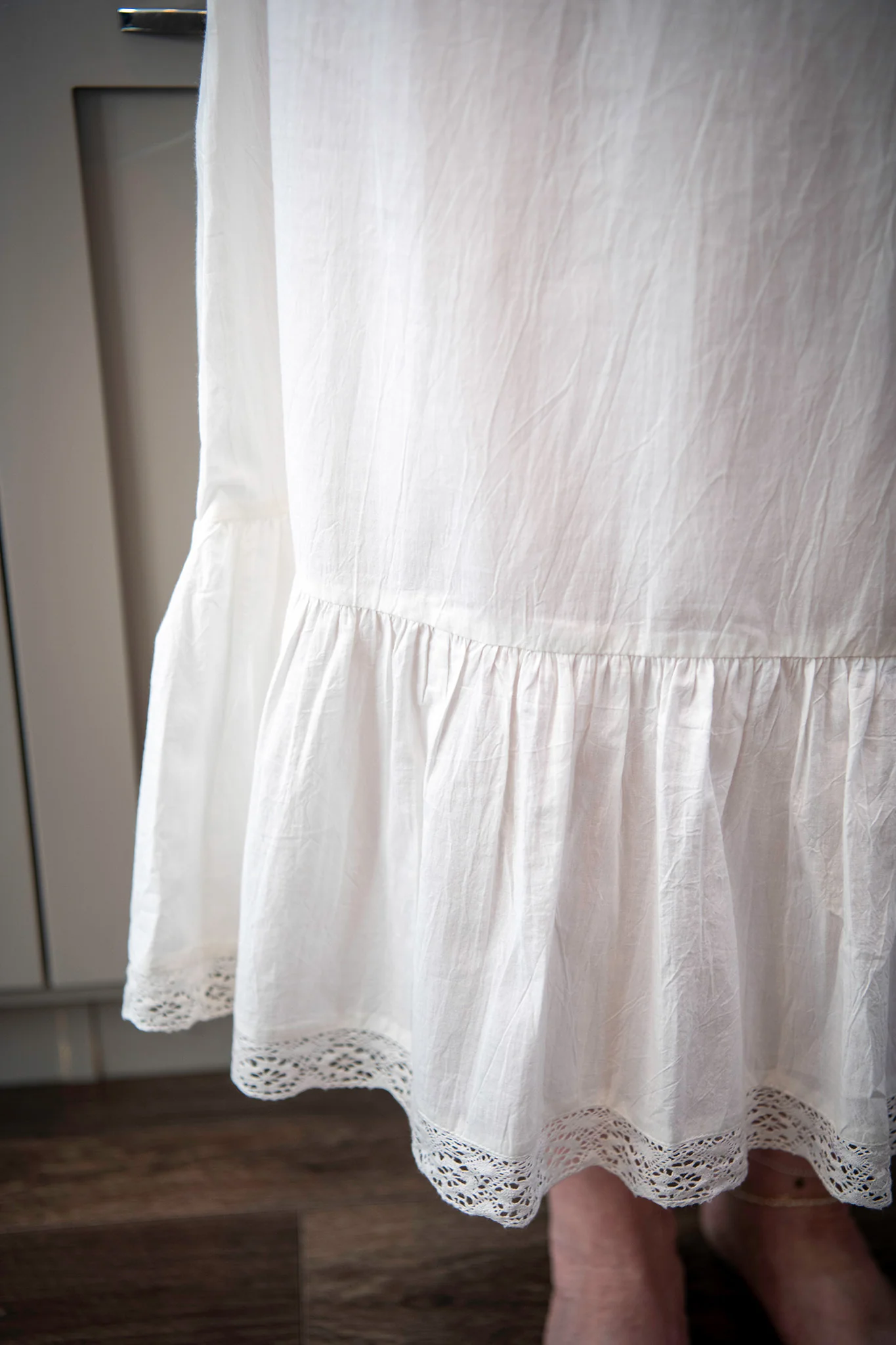 The Eden Slip in White (V-neck) - Image 3