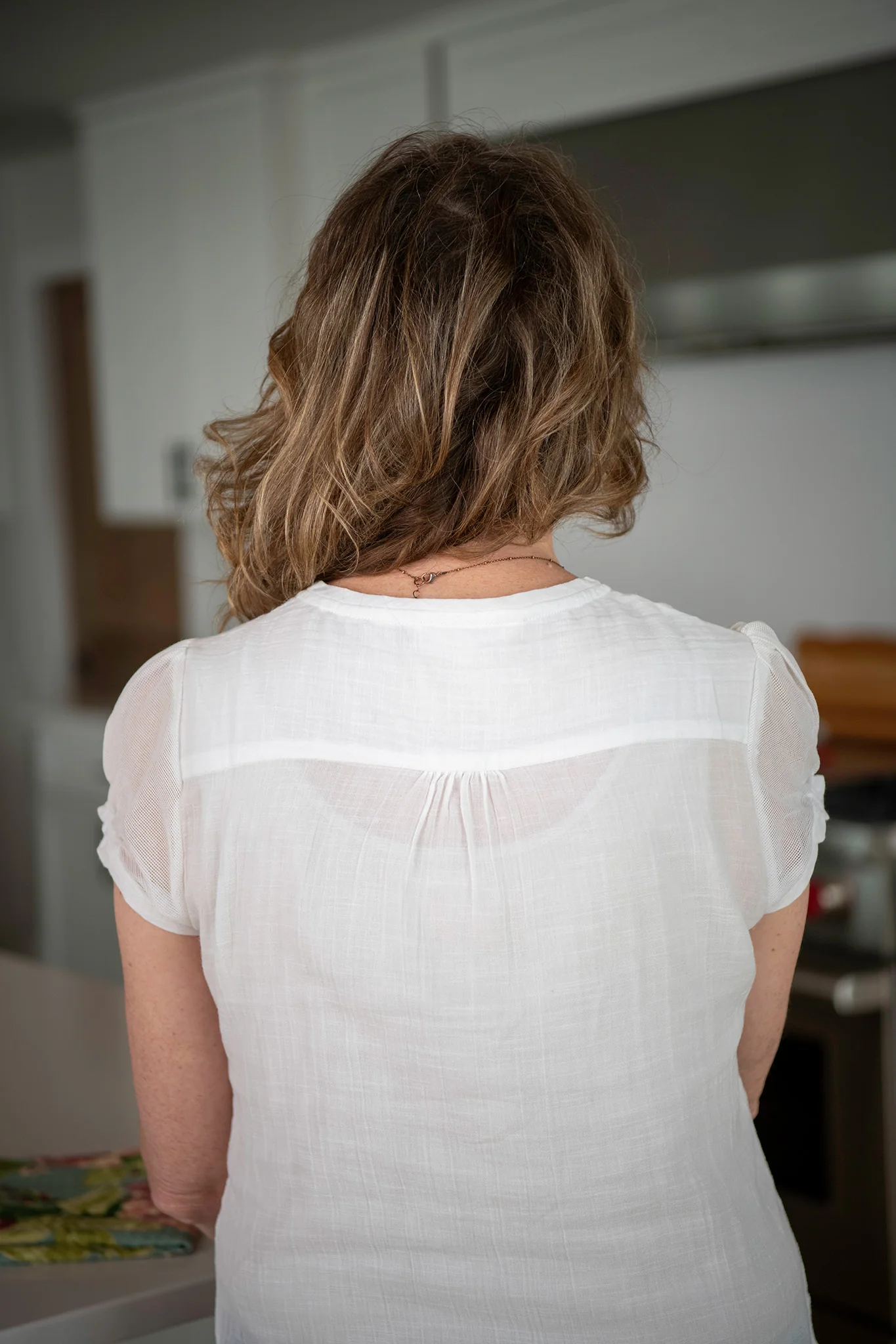 The Judy Blouse in White - Image 5