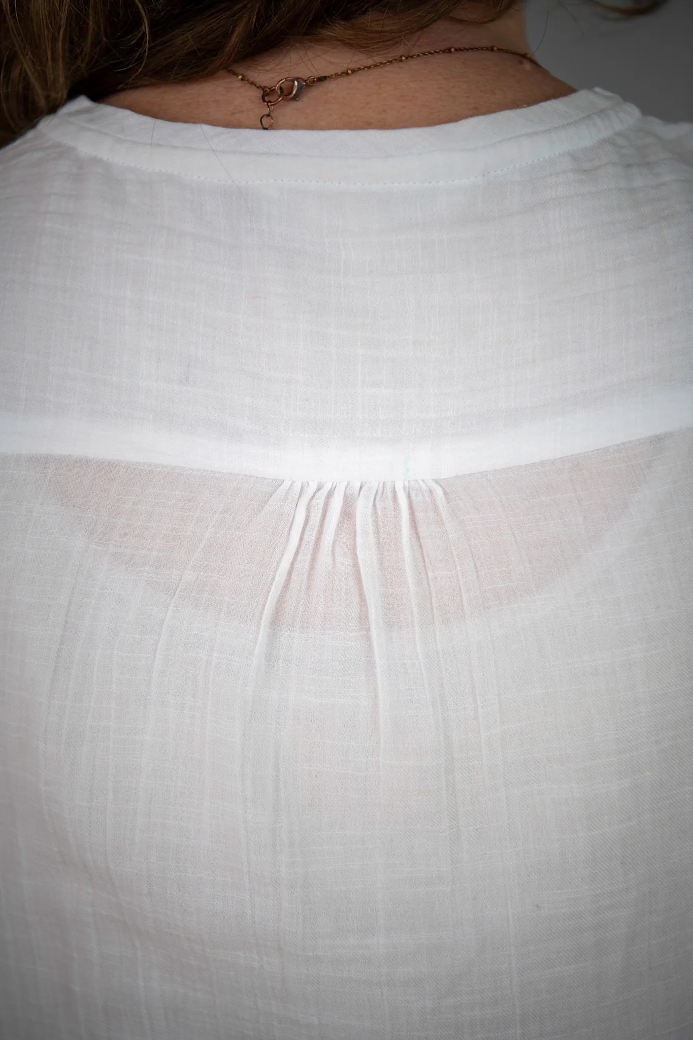 The Judy Blouse in White - Image 6