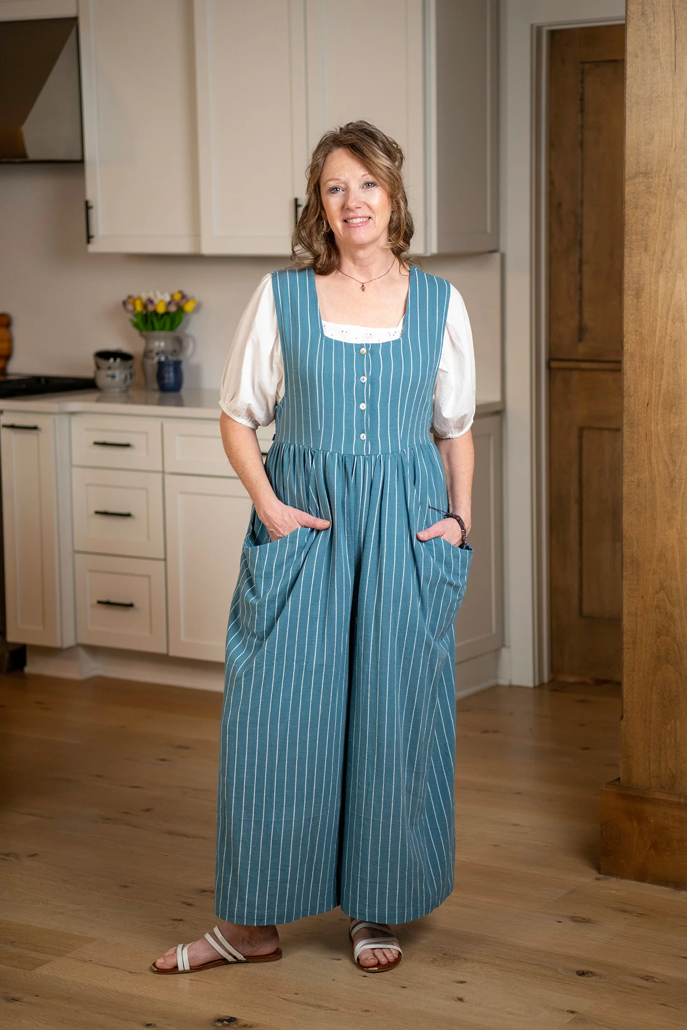 The Strolling Stripe Jumpsuit - Image 3