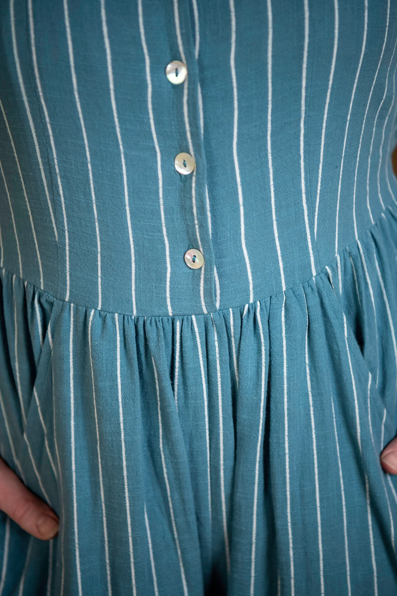 The Strolling Stripe Jumpsuit - Image 5